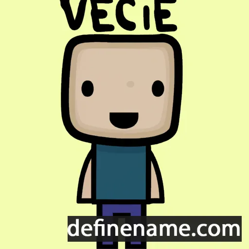 cartoon of the name Vicenç