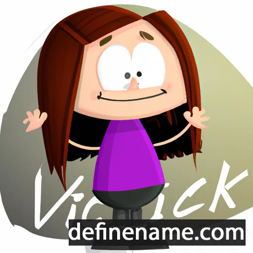 Vicki cartoon