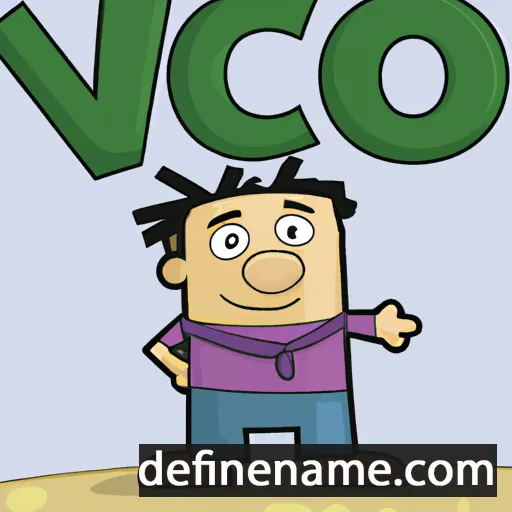 cartoon of the name Vico