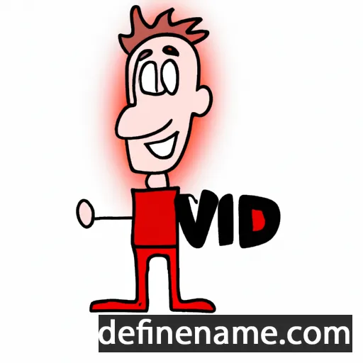 cartoon of the name Vid