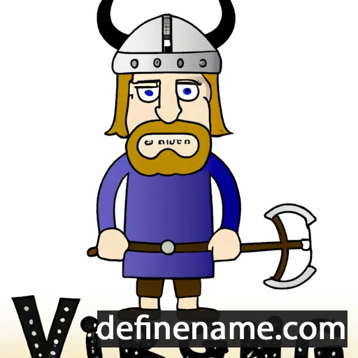 cartoon of the name Viking