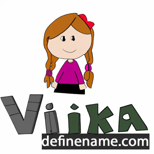 Viktória cartoon