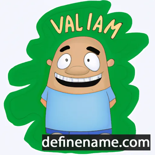 cartoon of the name Viliami