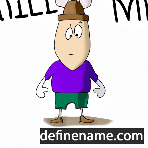 cartoon of the name Viljami