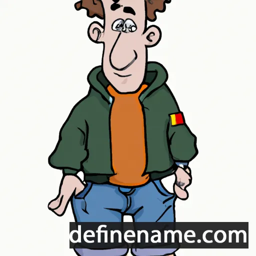 cartoon of the name Ville