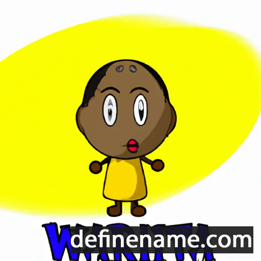 cartoon of the name Wairimu