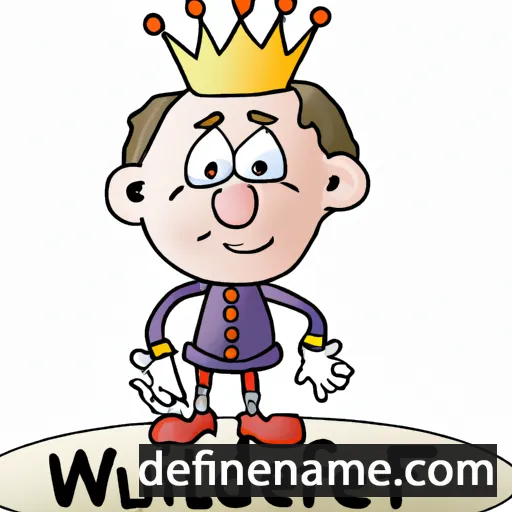 cartoon of the name Waldeburg