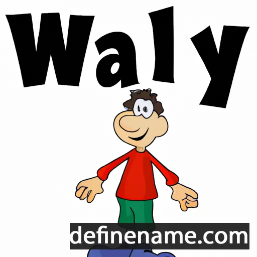 cartoon of the name Wally