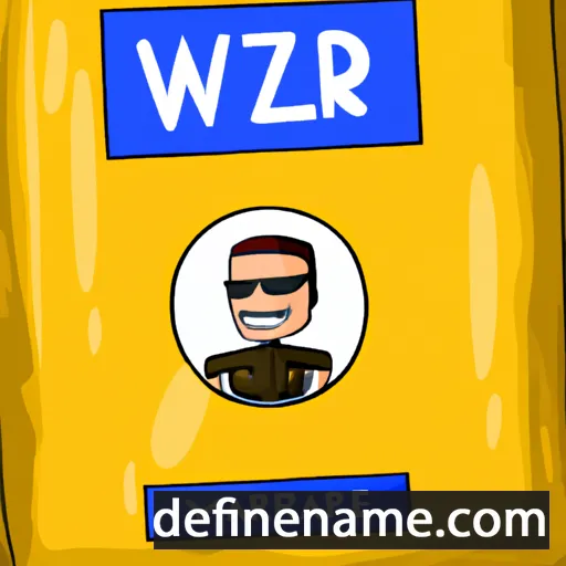 cartoon of the name Warren