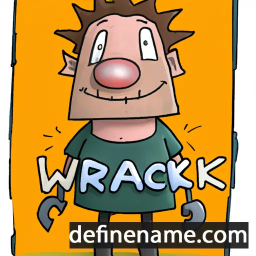 cartoon of the name Warwick