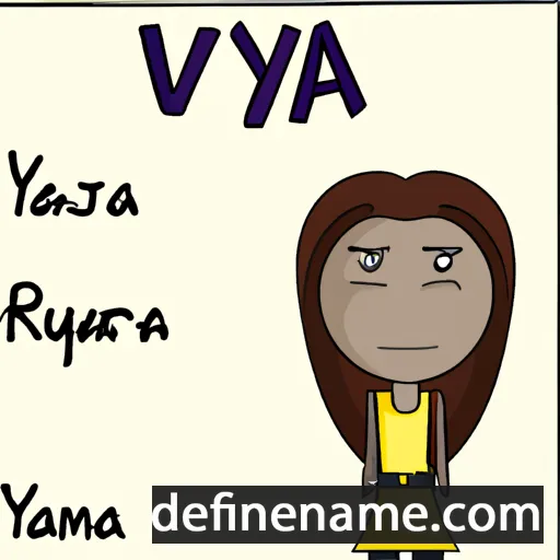 cartoon of the name Wayra