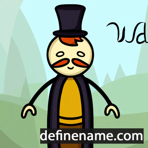 cartoon of the name Wēlandaz