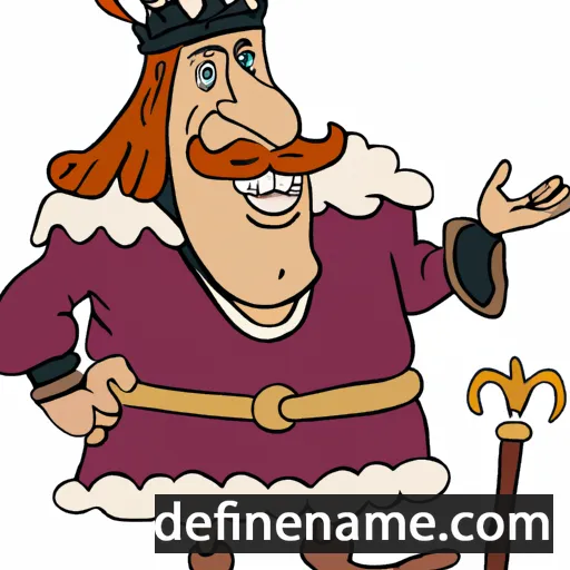 cartoon of the name Wenceslas