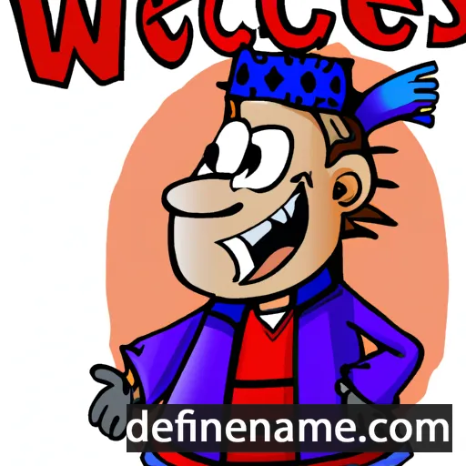 cartoon of the name Wenceslaus