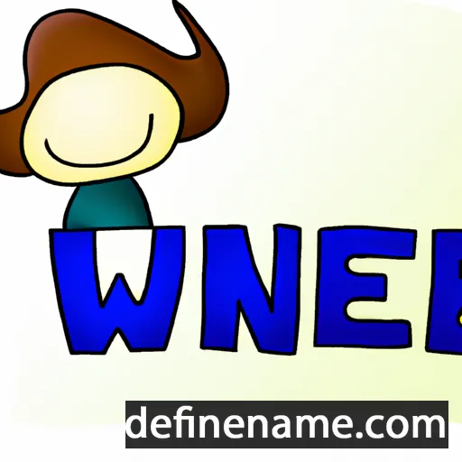 cartoon of the name Wenke