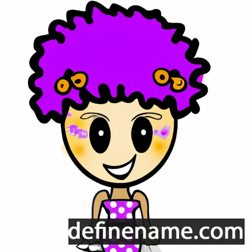 cartoon of the name Wenonah