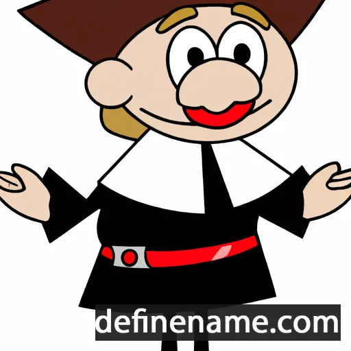 cartoon of the name Wenzeslaus