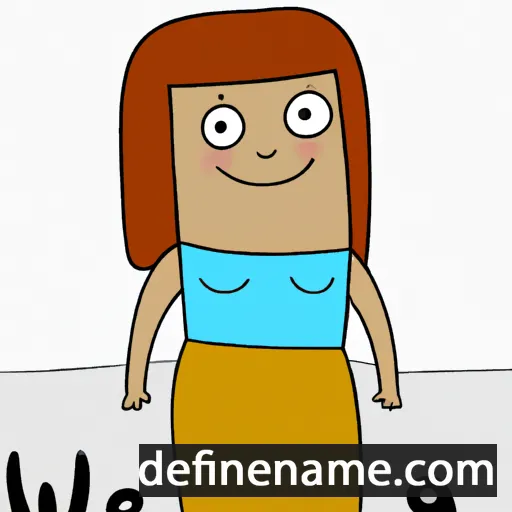 cartoon of the name Wera