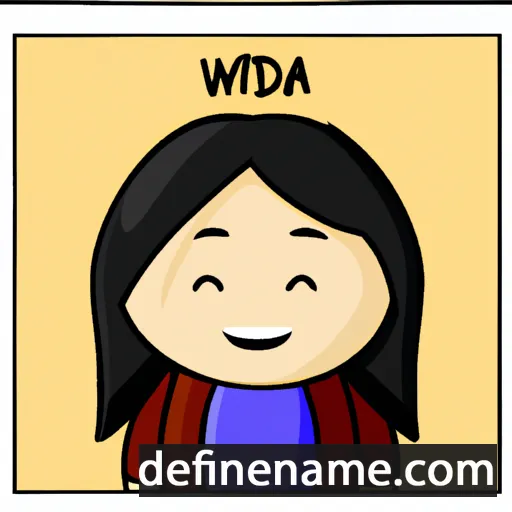 Widya cartoon