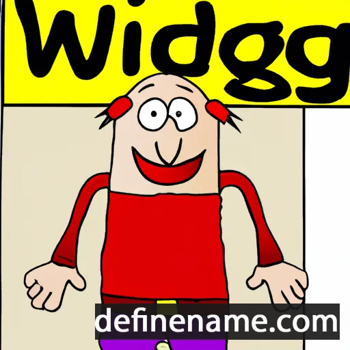 cartoon of the name Wigand