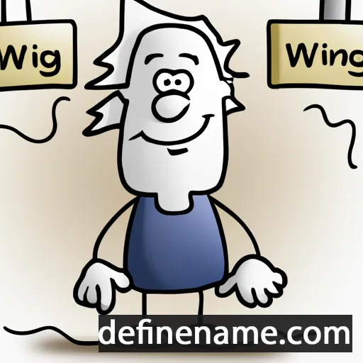 cartoon of the name Wigmar