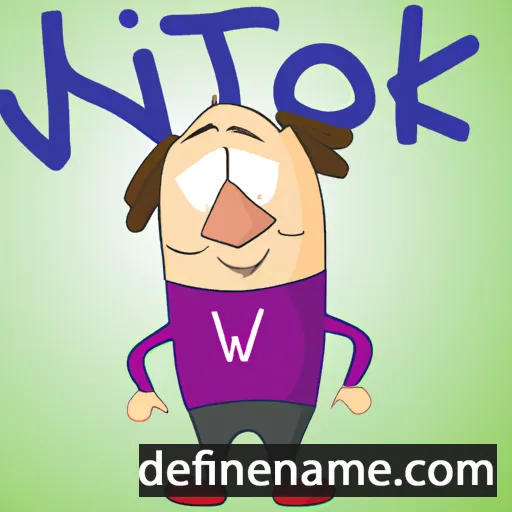 Wiktor cartoon