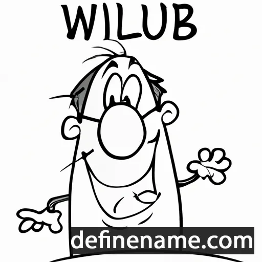 cartoon of the name Wilbur