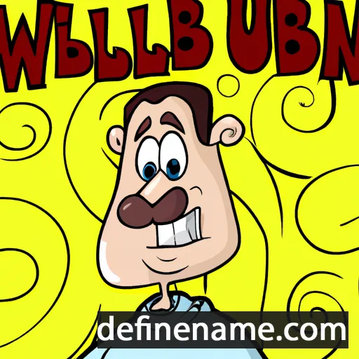 cartoon of the name Wilburn