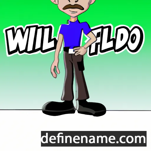 cartoon of the name Wilfredo