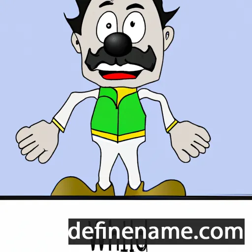 cartoon of the name Willehad