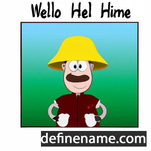 cartoon of the name Willehelm