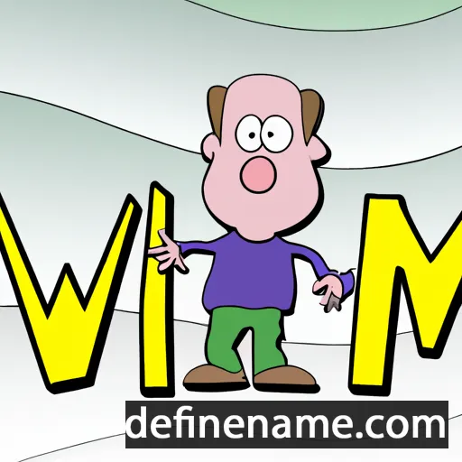 cartoon of the name Willem