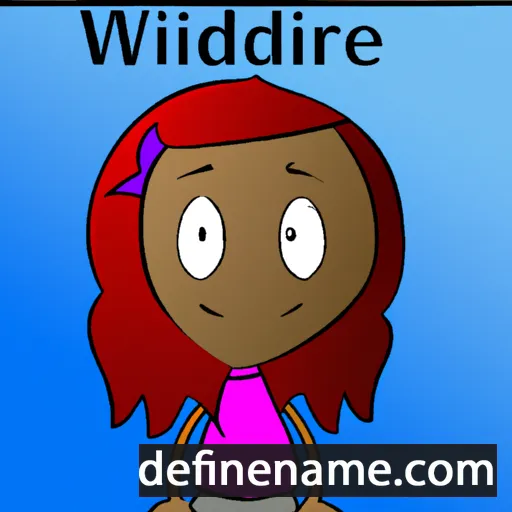 cartoon of the name Winifred