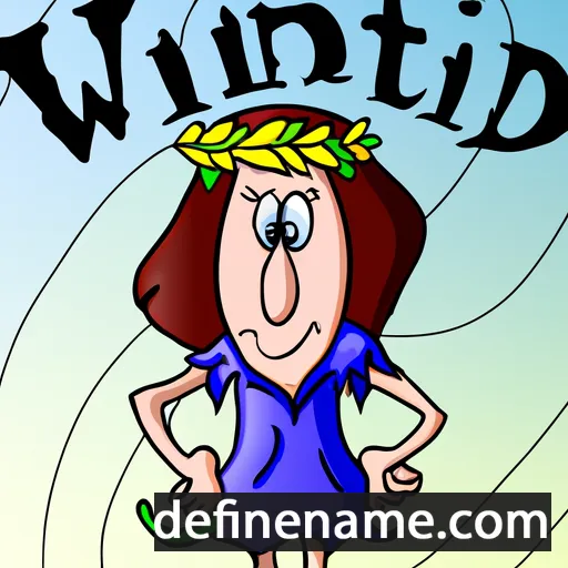 Winifrid cartoon