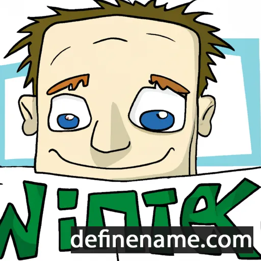 cartoon of the name Witek