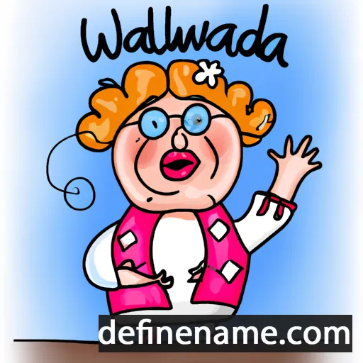 cartoon of the name Władysława