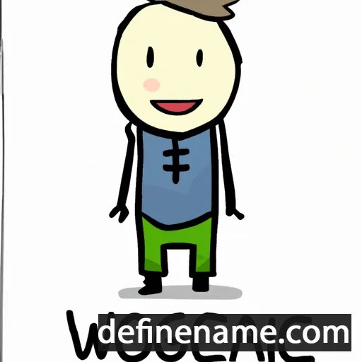 cartoon of the name Wojciech