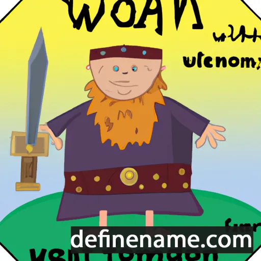 cartoon of the name Wotan