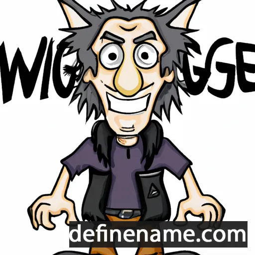 cartoon of the name Wulfsige