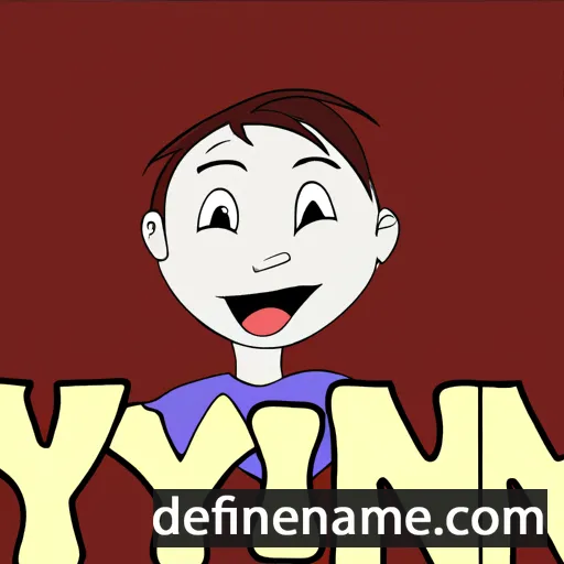 cartoon of the name Wynn