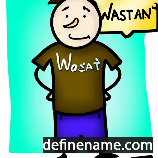 Wystan cartoon