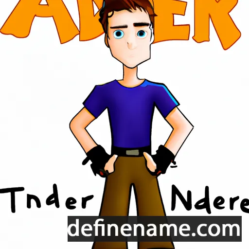 Xander cartoon