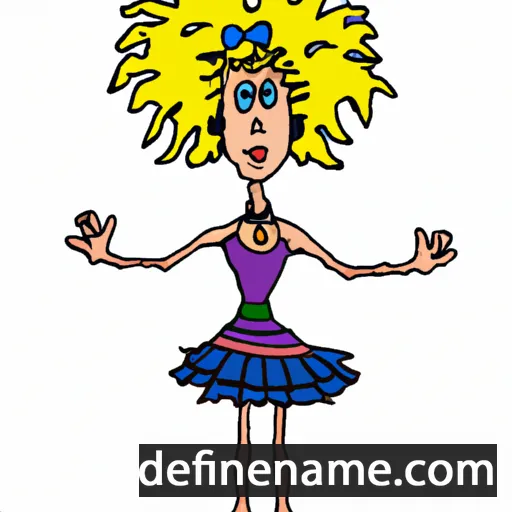 cartoon of the name Xanthippe