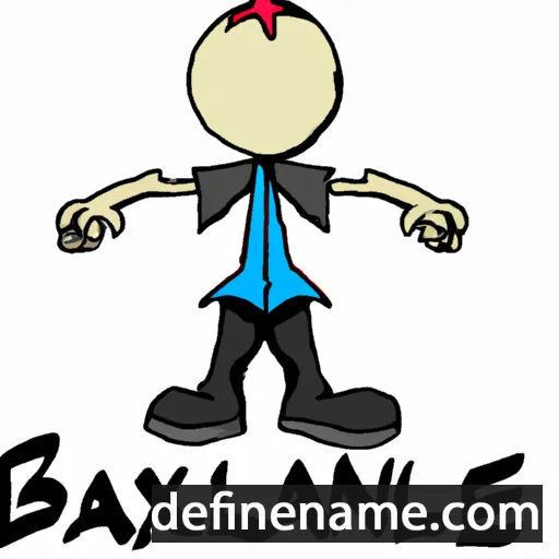 cartoon of the name Xbalanque