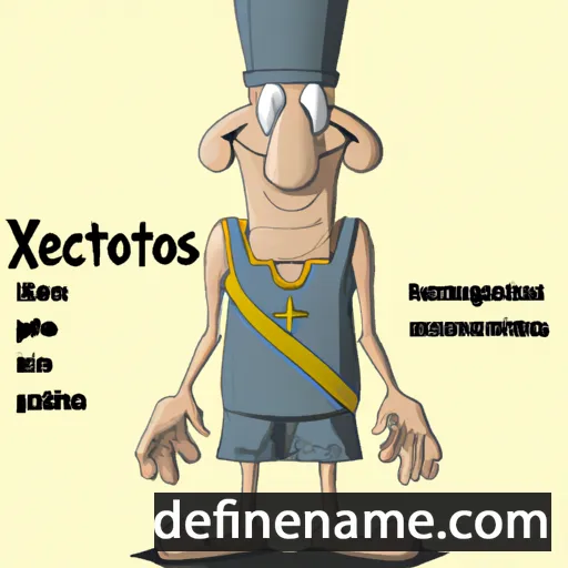 Xenocrates cartoon