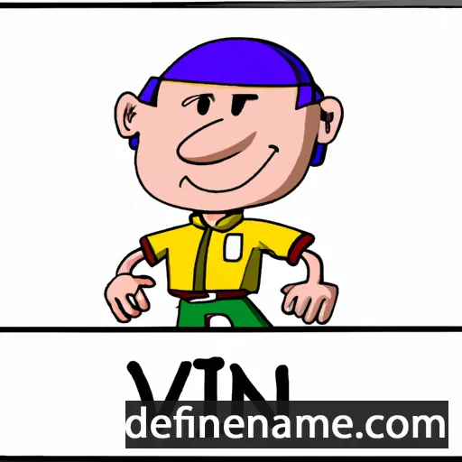 Vin cartoon