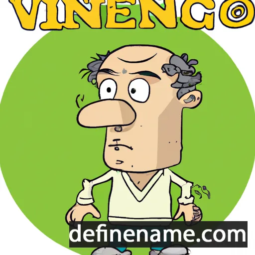 cartoon of the name Vincenzo