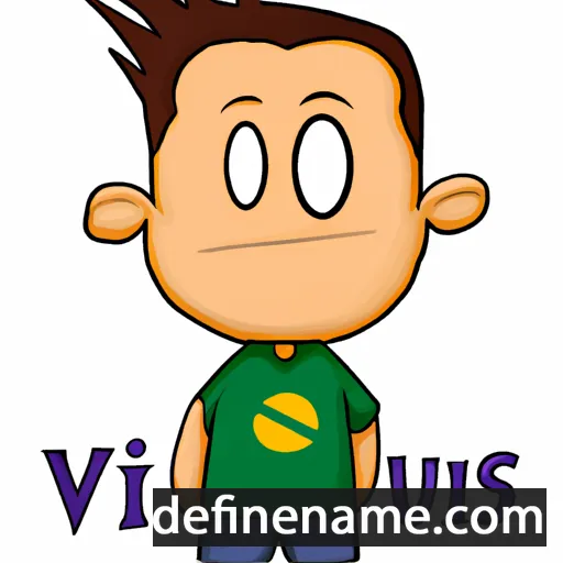 Vinicius cartoon