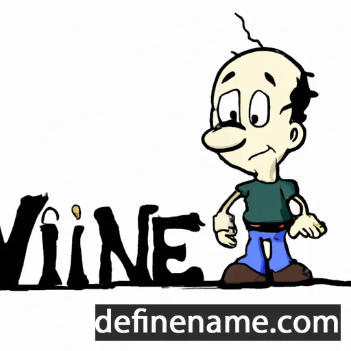 cartoon of the name Vinnie