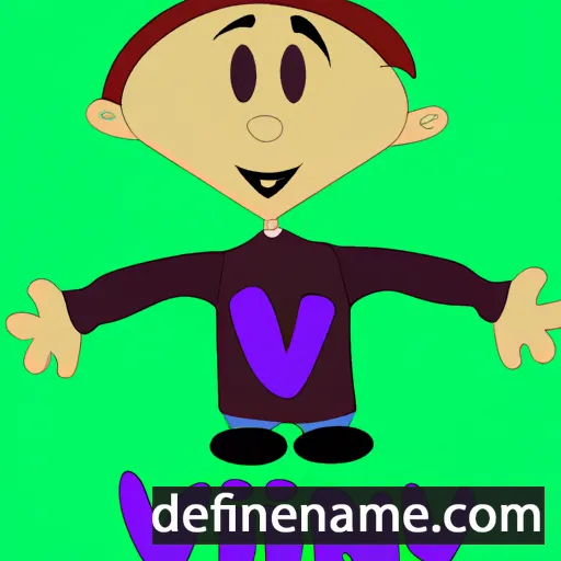 cartoon of the name Vinny